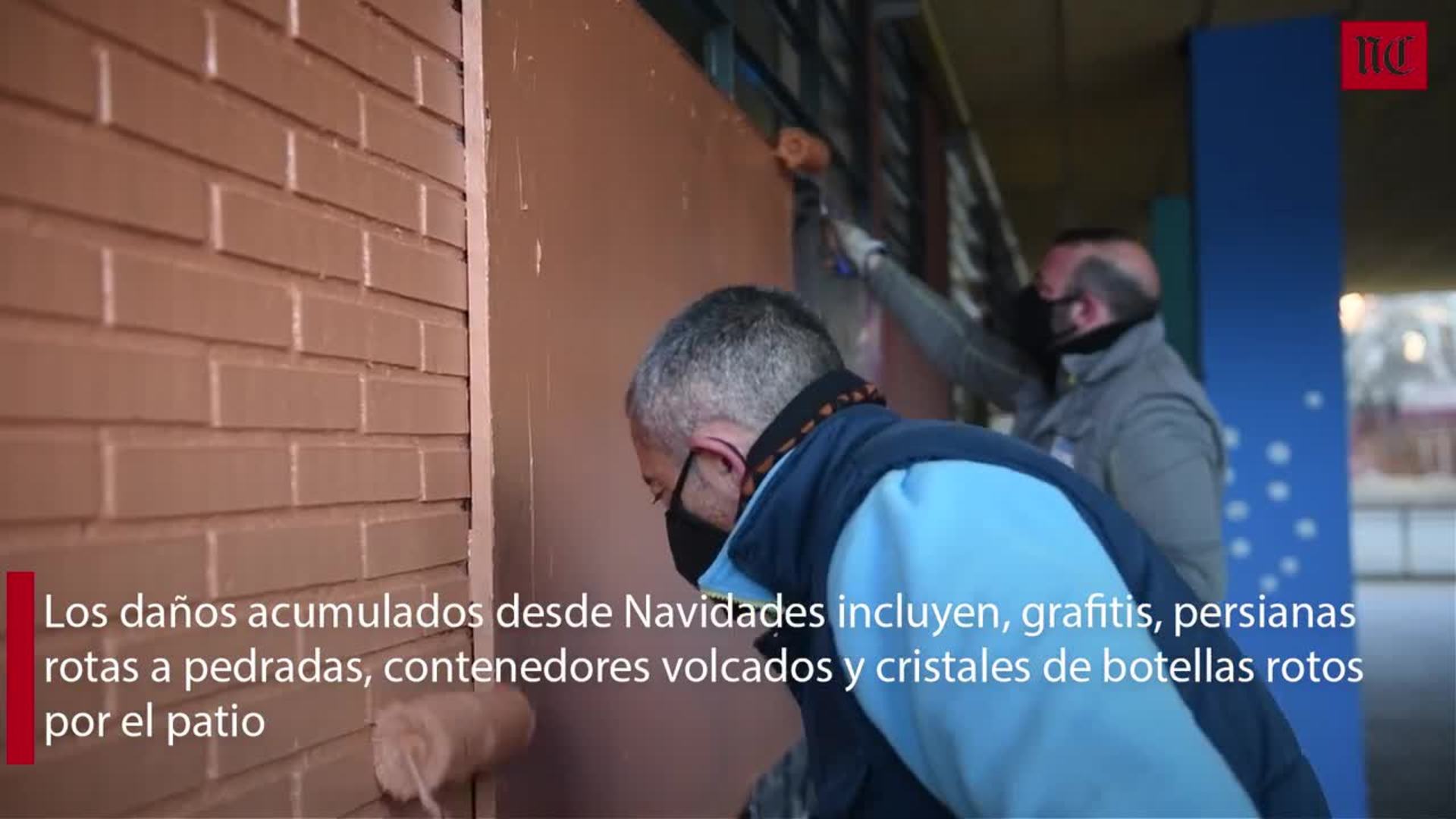 El Colegio Pablo Picasso de Valladolid, foco de vandalismo