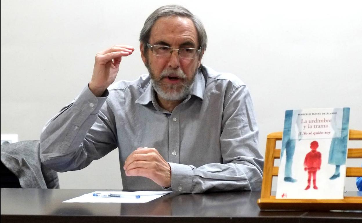 El escritor bejarano, Marcelo Matas. 