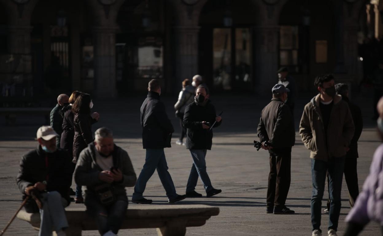 Ambiente en Salamanca. 