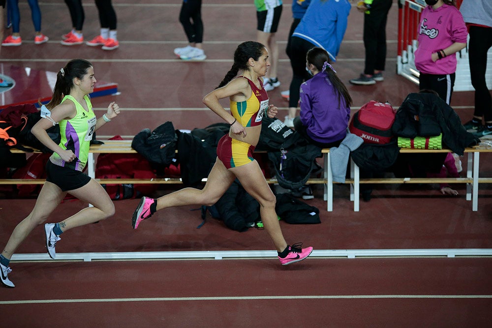 Bruno Hortelano, ilustres integrantes del 4x400, junto al salmantino Álvaro de Arriba, los grandes protagonistas de la tarde de atletismo en la Carlos Gil Pérez