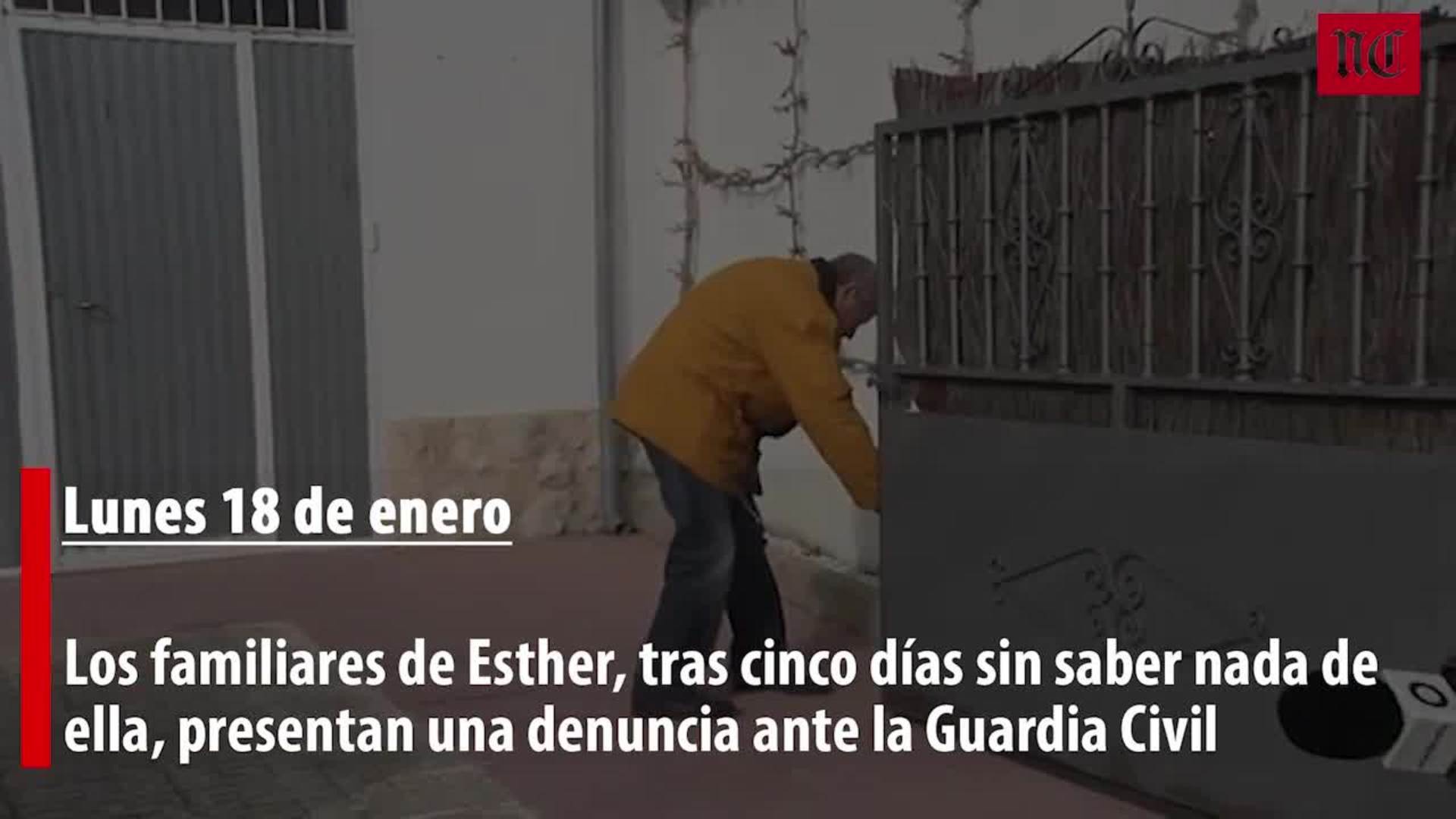 Lo que se conoce por el momento de la desaparición de Esther López en Traspinedo (Valladolid)