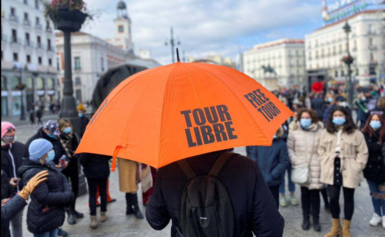 Tour turístico en Madrid.