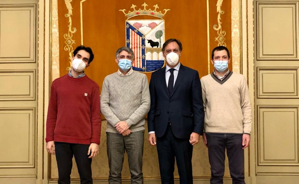 Presentación de la Orresta Clásica en el ayuntamiento de Salamanca. 