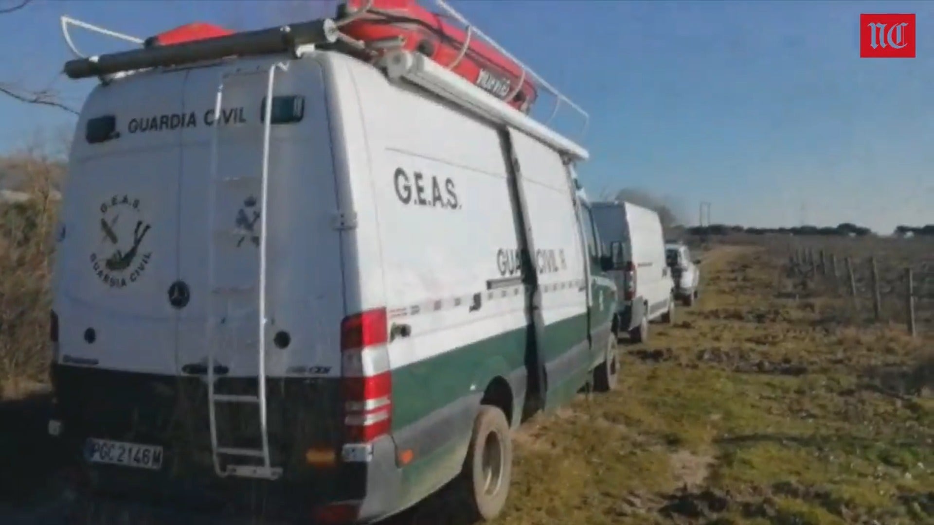 Trabajos en el río Duero, cerca de Traspinedo, para intentar hallar el rastro de Esther López