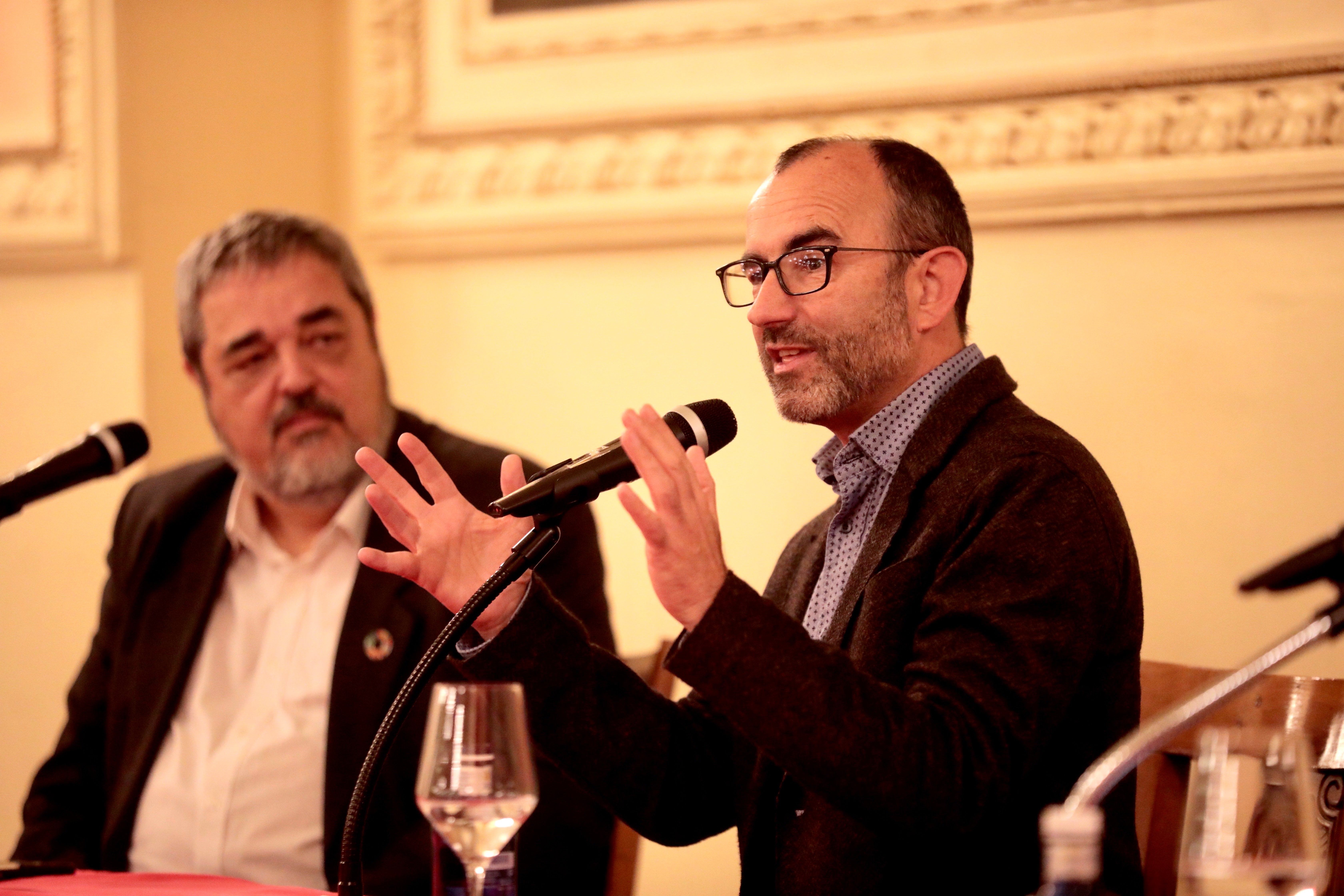 Fotos: Rafael Santandreu, en el Aula de Cultura de El Norte de Castilla