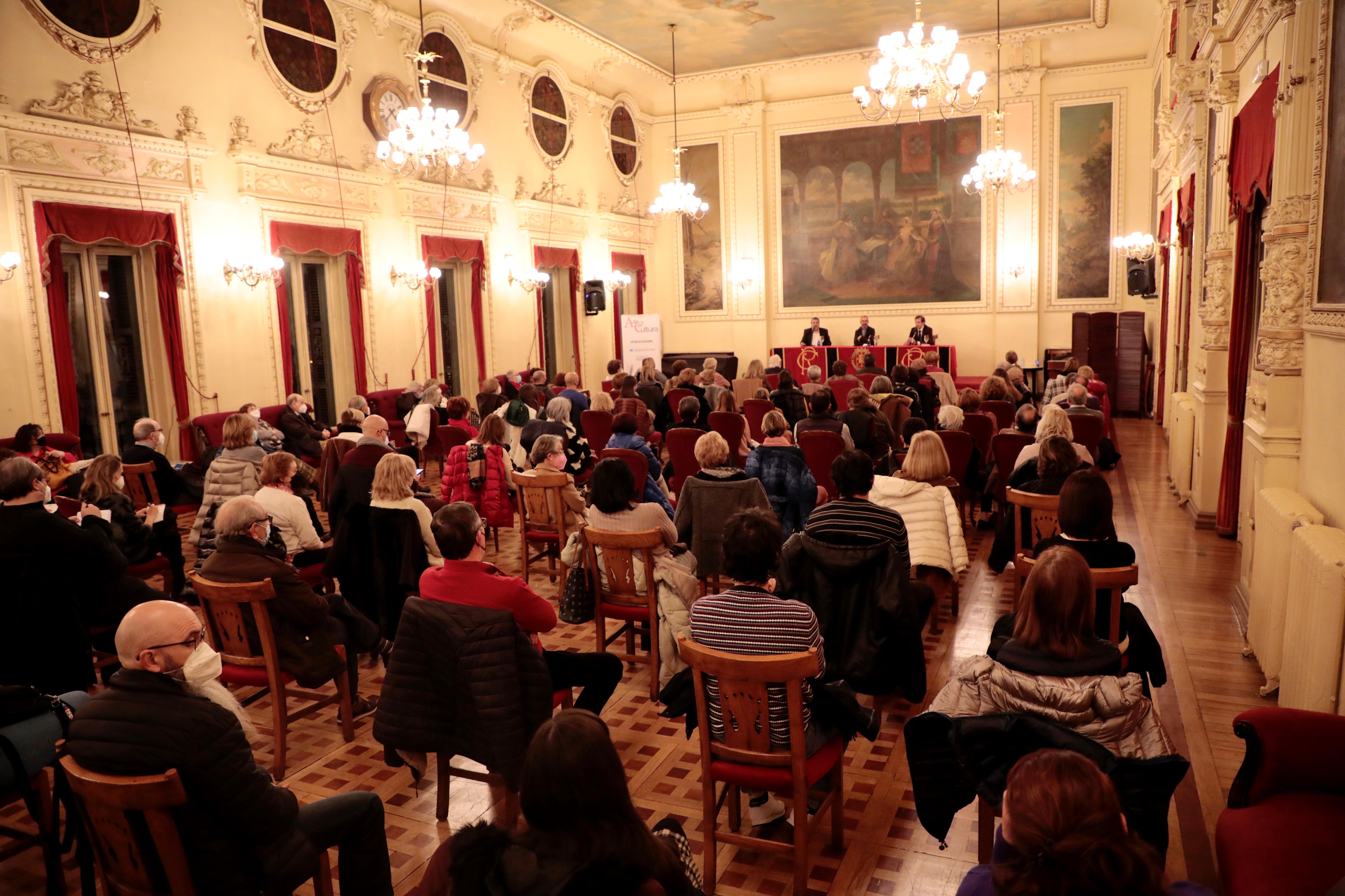 Fotos: Rafael Santandreu, en el Aula de Cultura de El Norte de Castilla