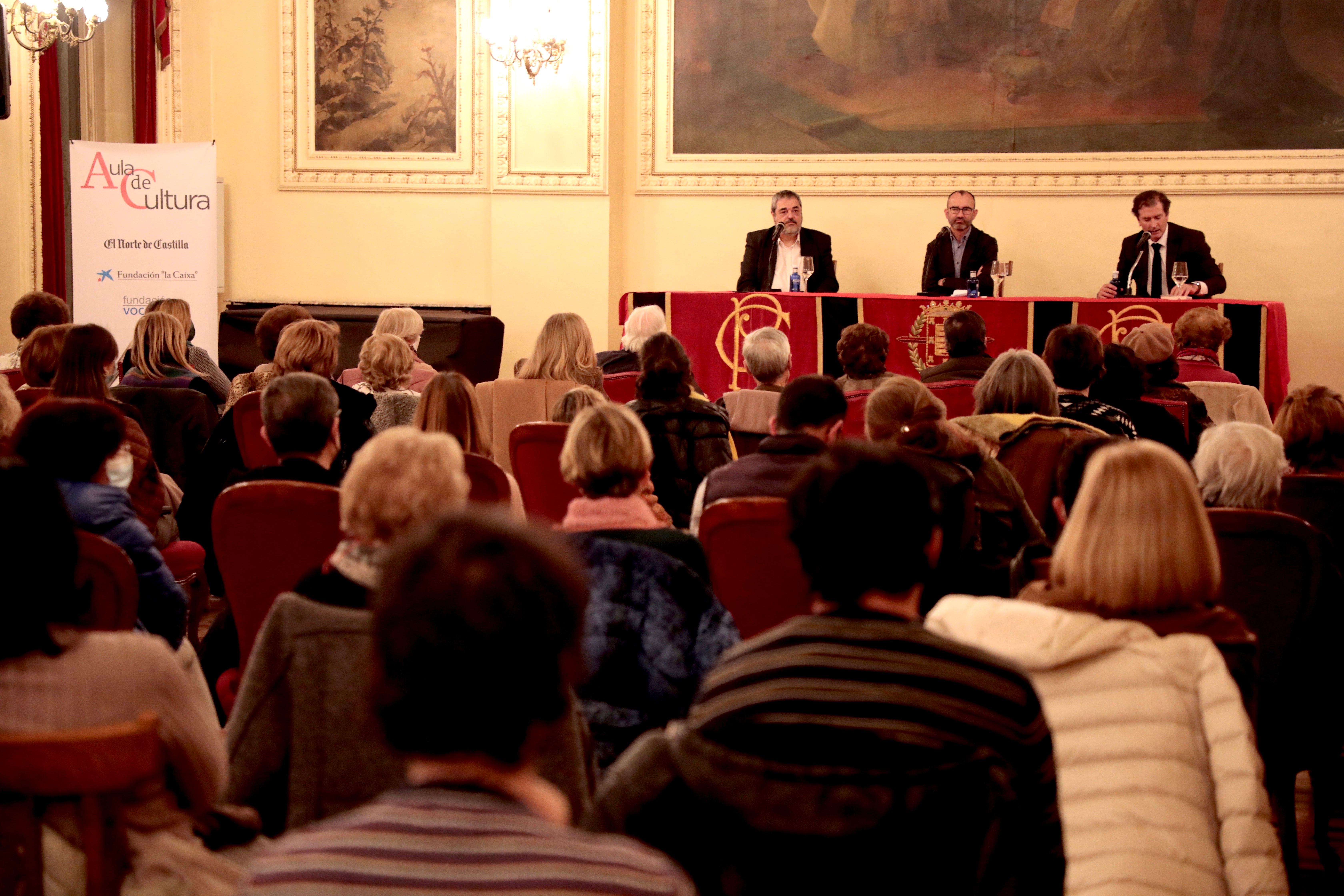 Fotos: Rafael Santandreu, en el Aula de Cultura de El Norte de Castilla