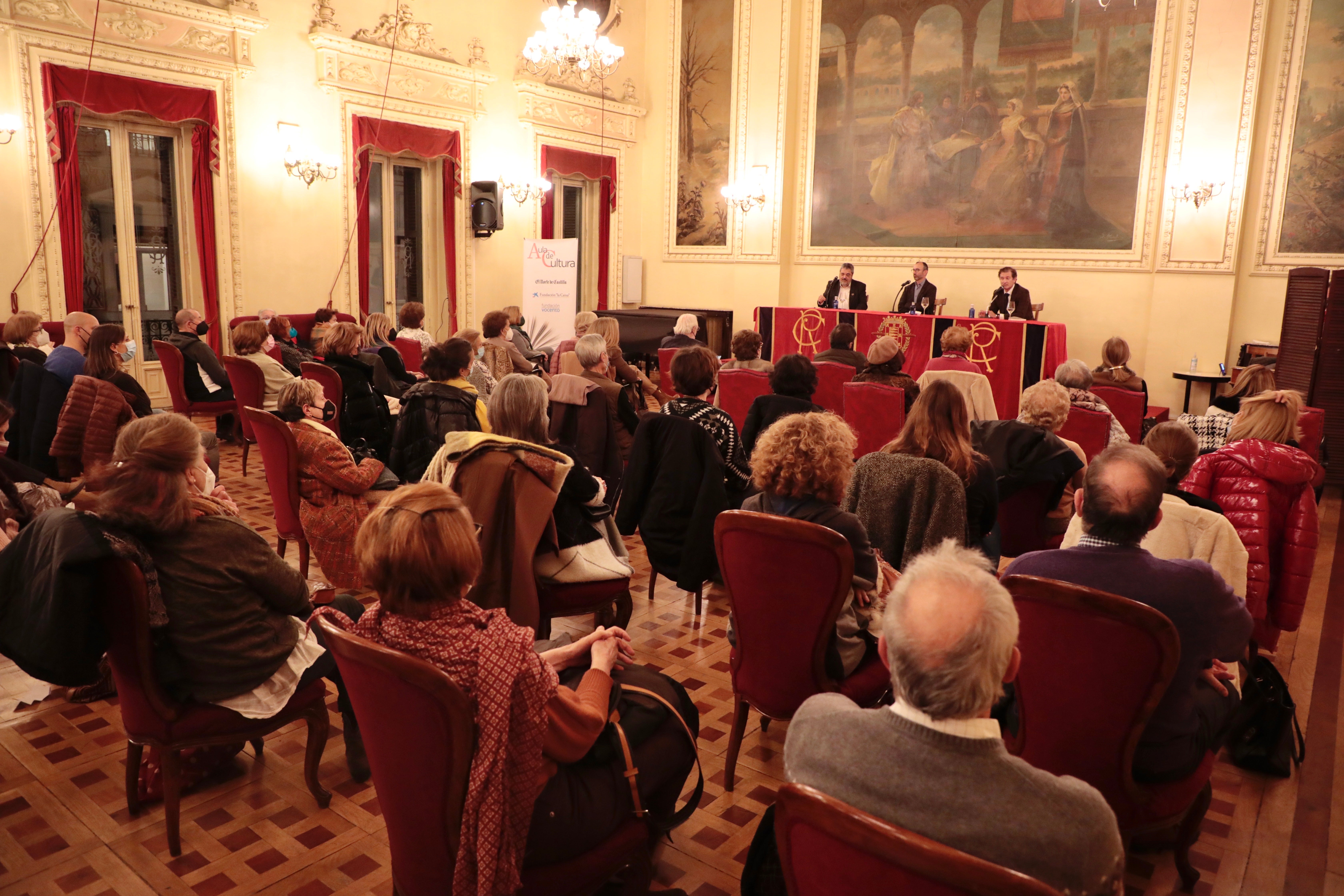 Fotos: Rafael Santandreu, en el Aula de Cultura de El Norte de Castilla