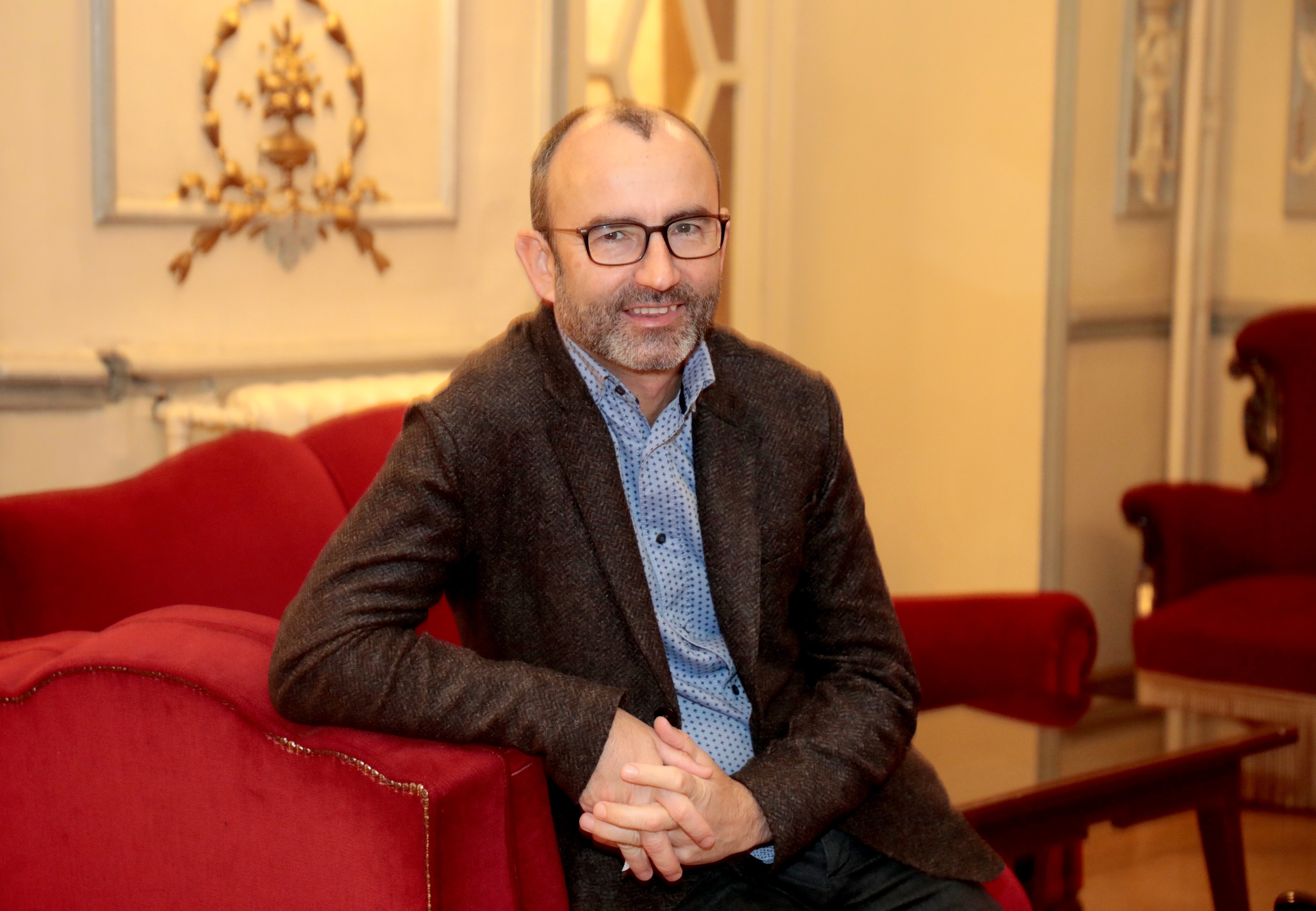 Fotos: Rafael Santandreu, en el Aula de Cultura de El Norte de Castilla