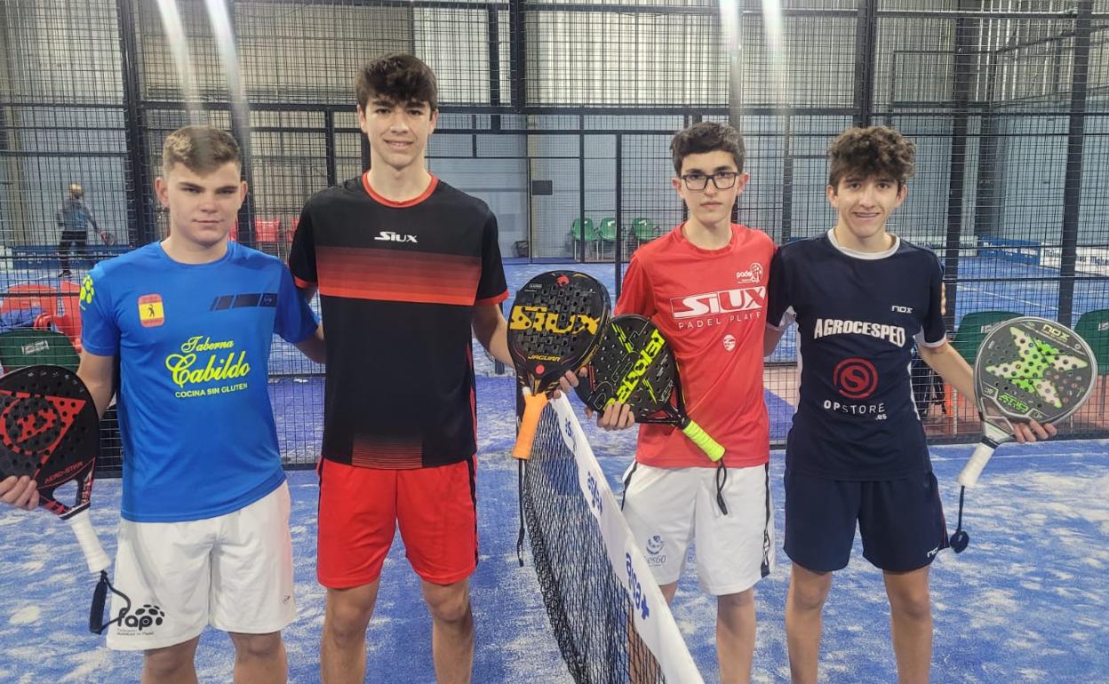 El pádel formativo salmantino arranca el año con buen pie en la primera cita del Circuito Regional