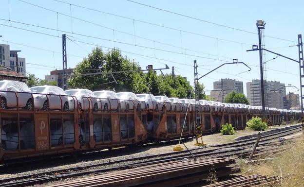 La conexión de Renault a la variante de mercancías de Valladolid avanza el adiós a la vía de Ariza