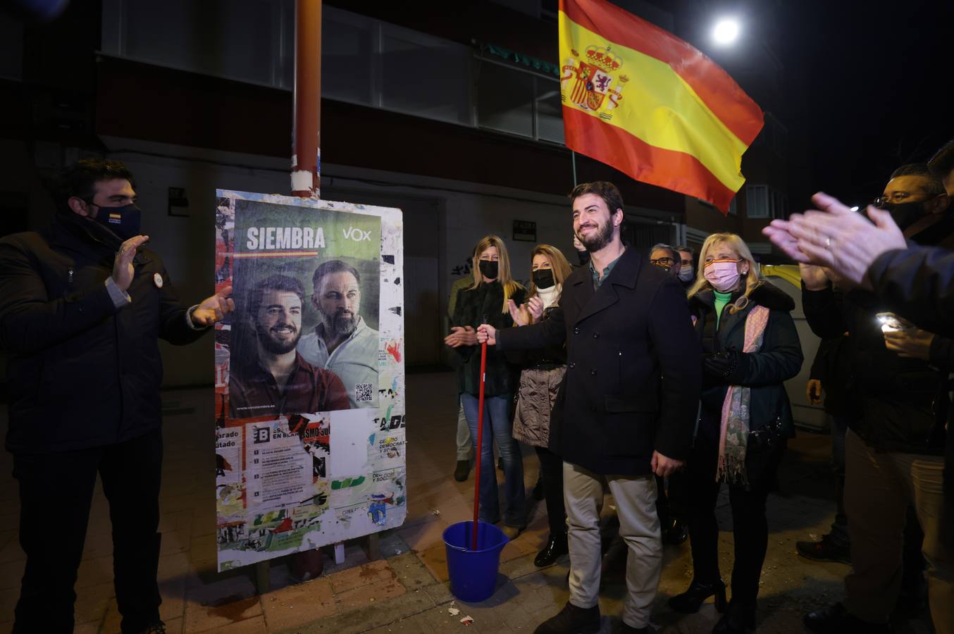 Fotos: Inicio de la campaña en Valladolid