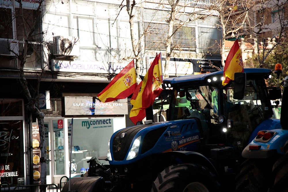 Cientos de tractores y miles de personas 'toman' Salamanca para exigir rentabilidad en el campo