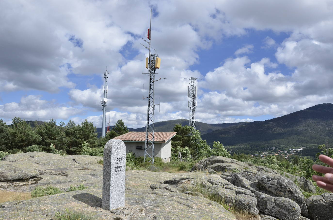 Repetidor de Movistar en la zona.