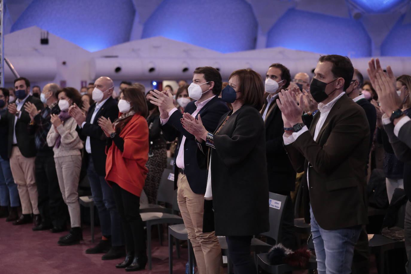 Fotos: Aznar y Mañueco, en Valladolid