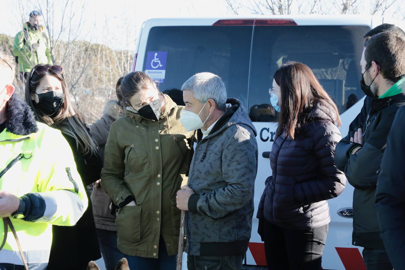 Fotos: Macrobatida en Traspinedo para buscar a Esther López