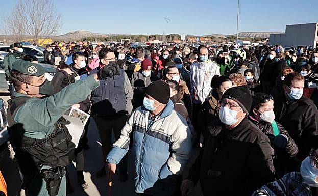 Macrobatida organizada este sábado por la mañana en Traspinedo. 