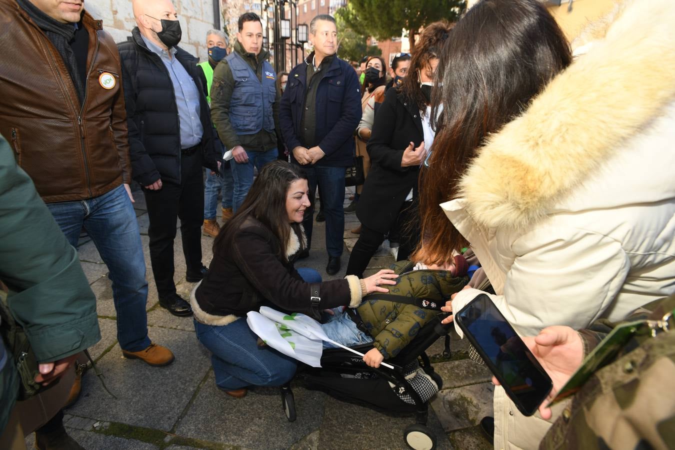 Fotos: Mitin de Vox en Valladolid con la diputada Macarena Olona