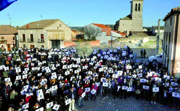 Traspinedo arropa a la familia de Esther López: «No pararemos hasta encontrarte»