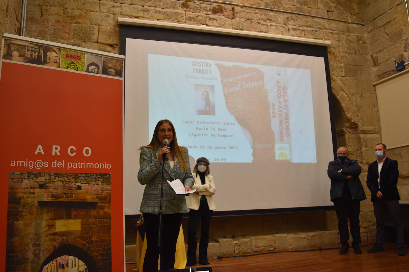 Fotos: Premio Arco por su labor por el patrimonio a Cristina Párbole