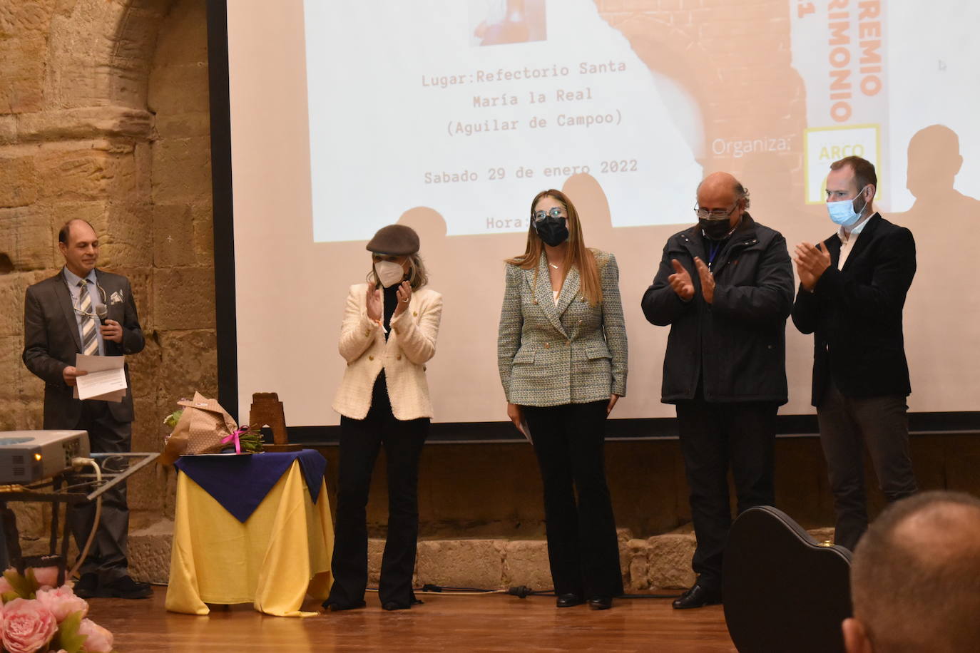 Fotos: Premio Arco por su labor por el patrimonio a Cristina Párbole