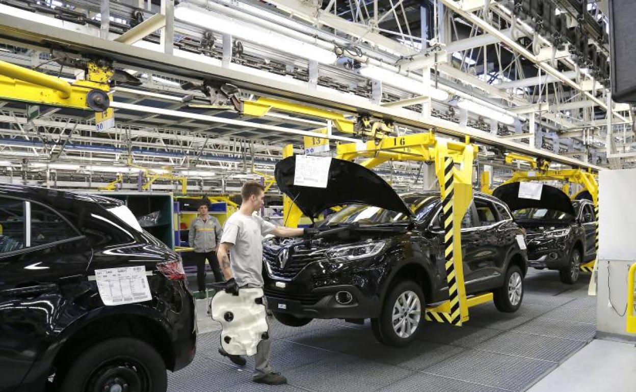 Fábrica de Renault en Villamuriel de Cerrato.