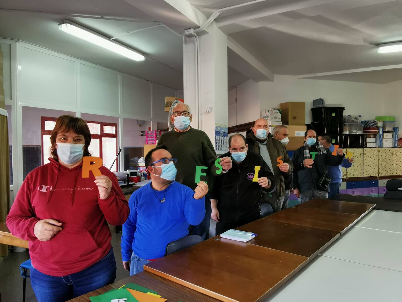 Actividad realizada por la Asociación Amanecer en Segovia. 