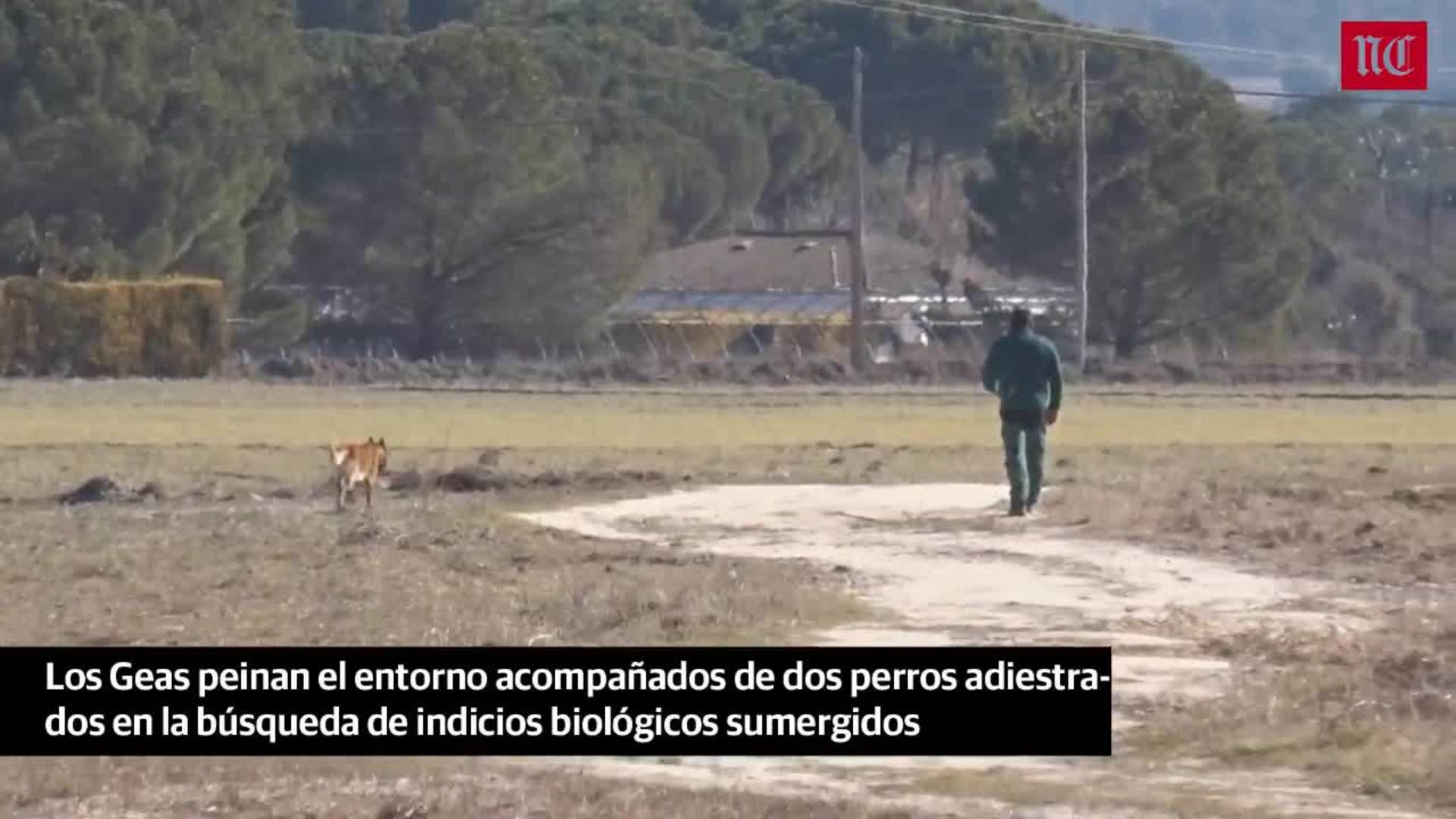 Los Geas continúan buscando a Esther López en los pozos de Traspinedo