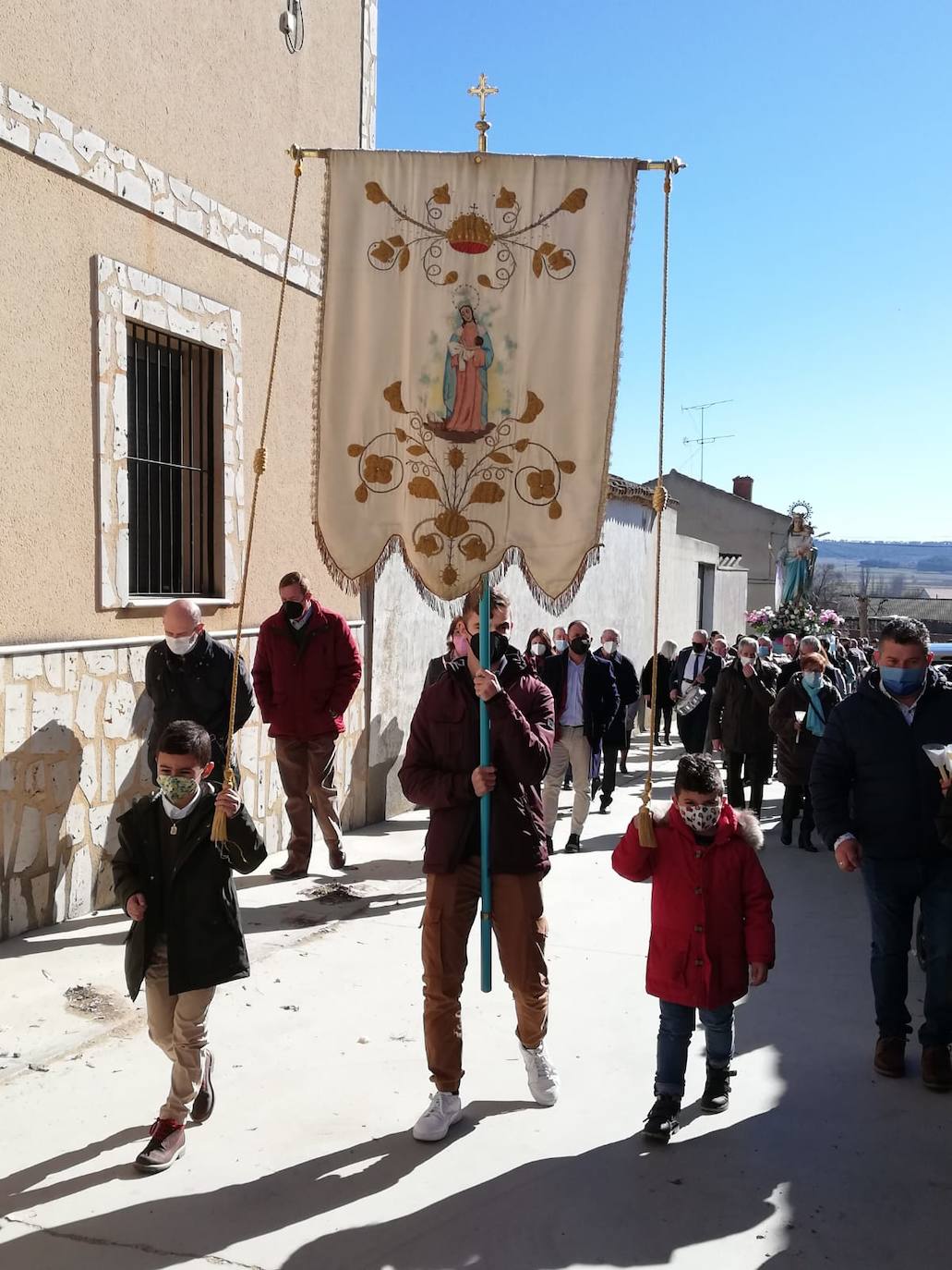 Fotos: Procesión de la Virgen de las Candelas en Tordehumos