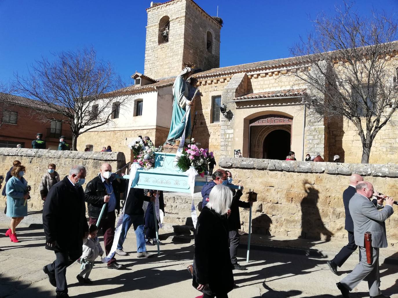 Fotos: Procesión de la Virgen de las Candelas en Tordehumos