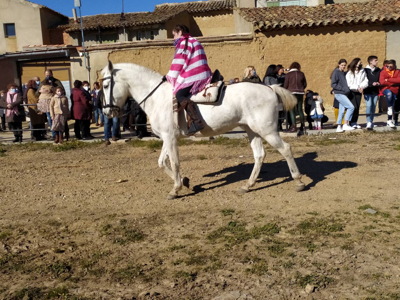 Carrera de cintas a caballo de Villagarcía de Campos y Tordehumos. 