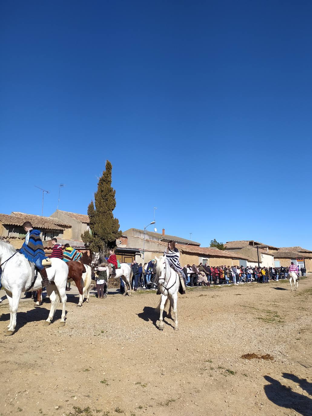 Carrera de cintas a caballo de Villagarcía de Campos y Tordehumos. 