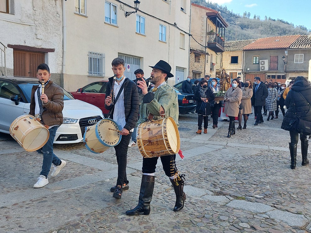 Festividad de Santa Águeda en San Esteban de la Sierra