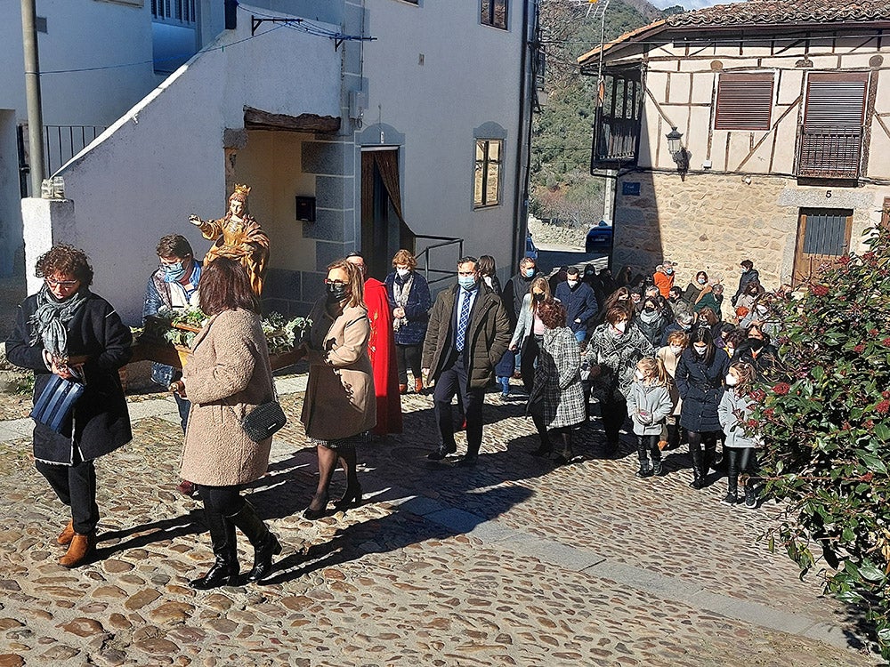 Festividad de Santa Águeda en San Esteban de la Sierra