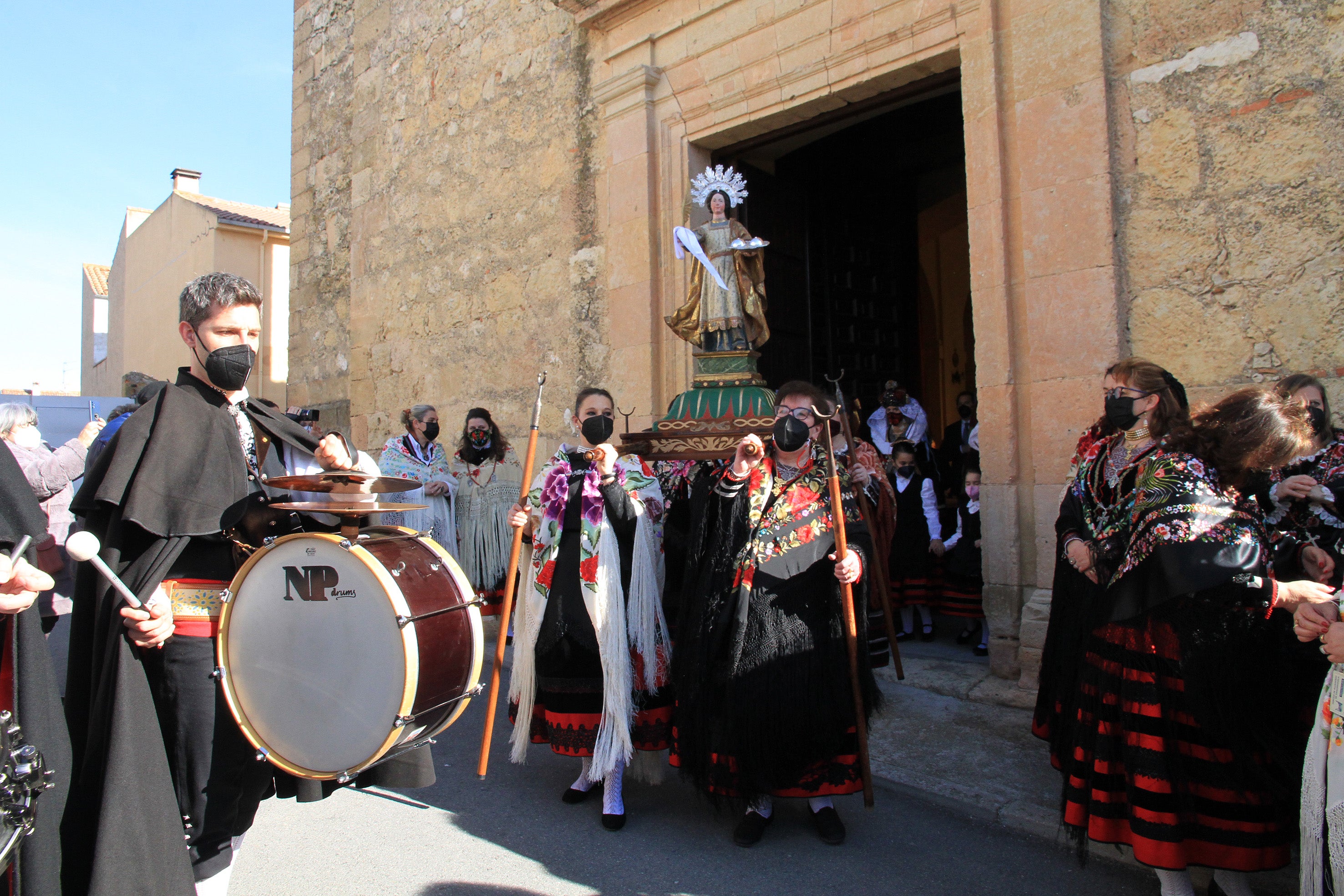 Celebración de Santa Águeda en Zamarramala.