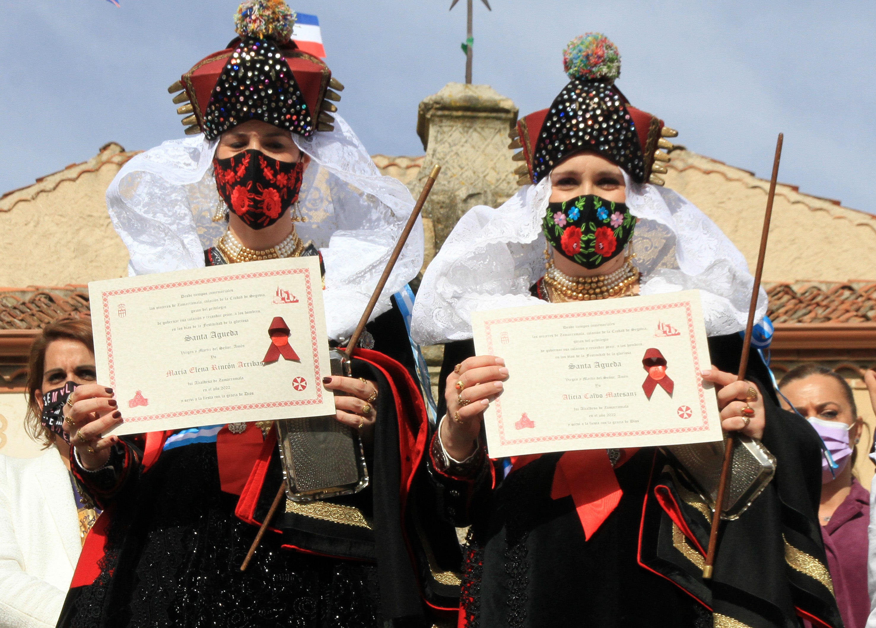 Celebración de Santa Águeda en Zamarramala.