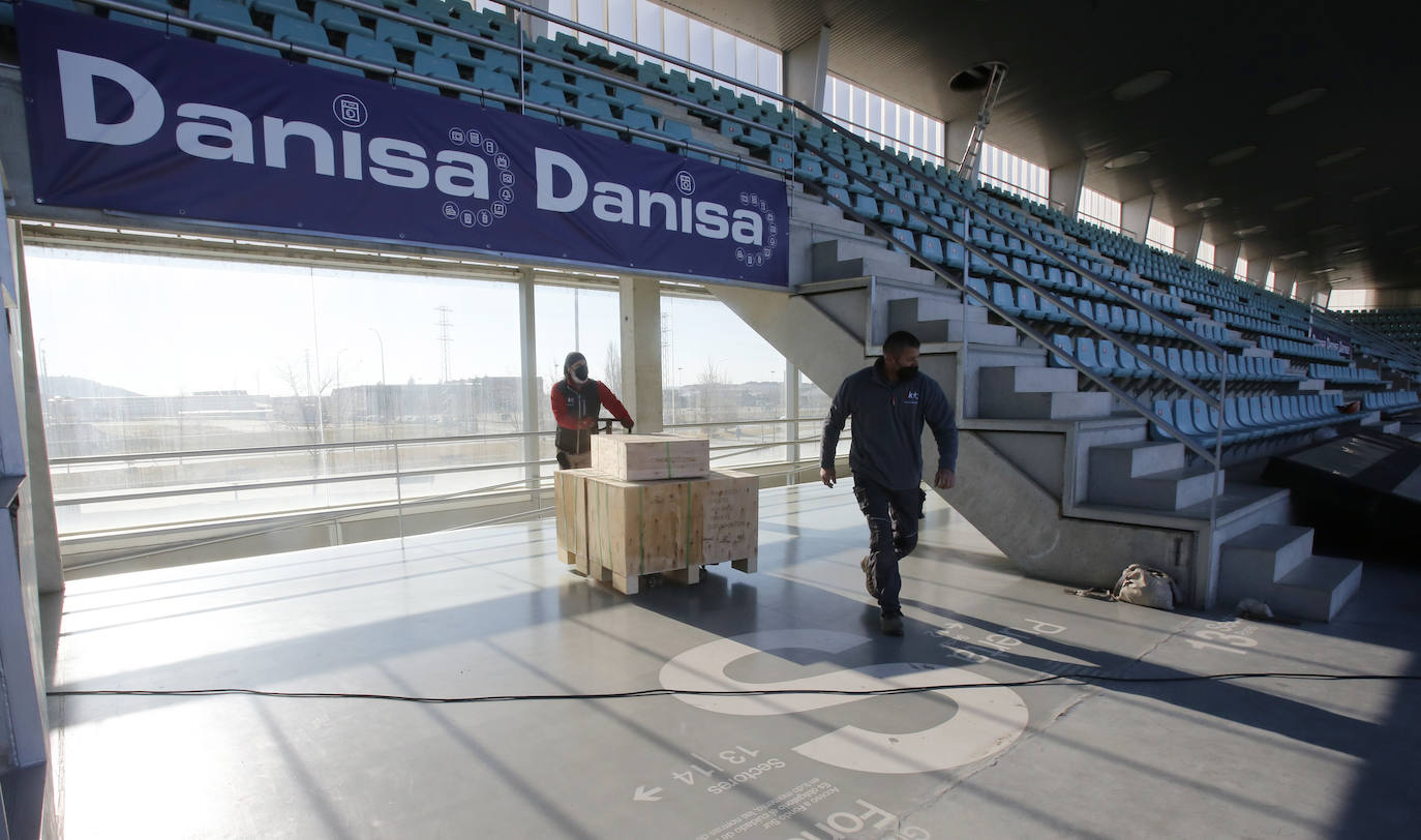 Fotos: La Balastera ya tiene los nuevos marcadores