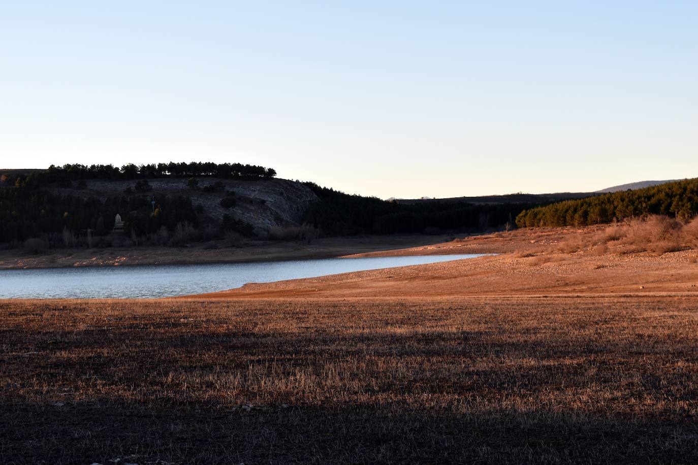 Fotos: Primeros signos de alerta en los pantanos de Palencia