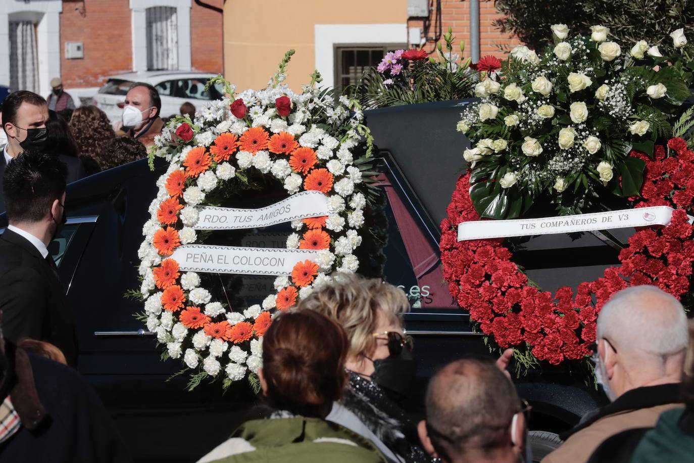 Funeral de Esther López en Traspinedo. 