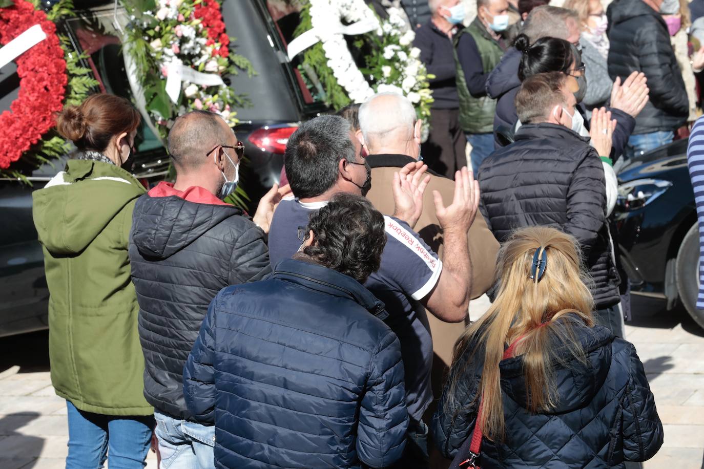 Funeral de Esther López en Traspinedo. 