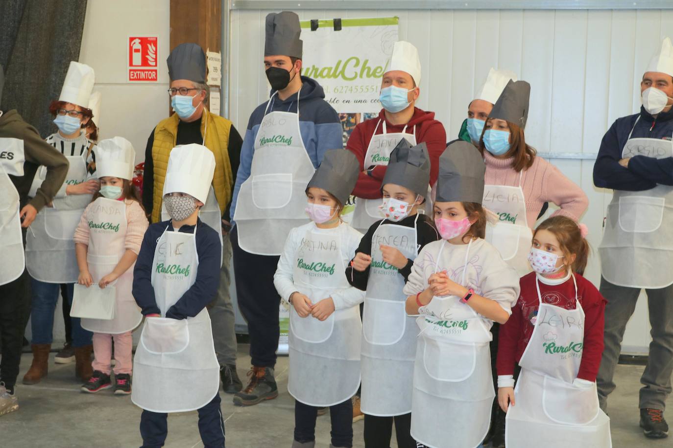 Fotos: Aspirantes a cocineros en Hornillos de Cerrato