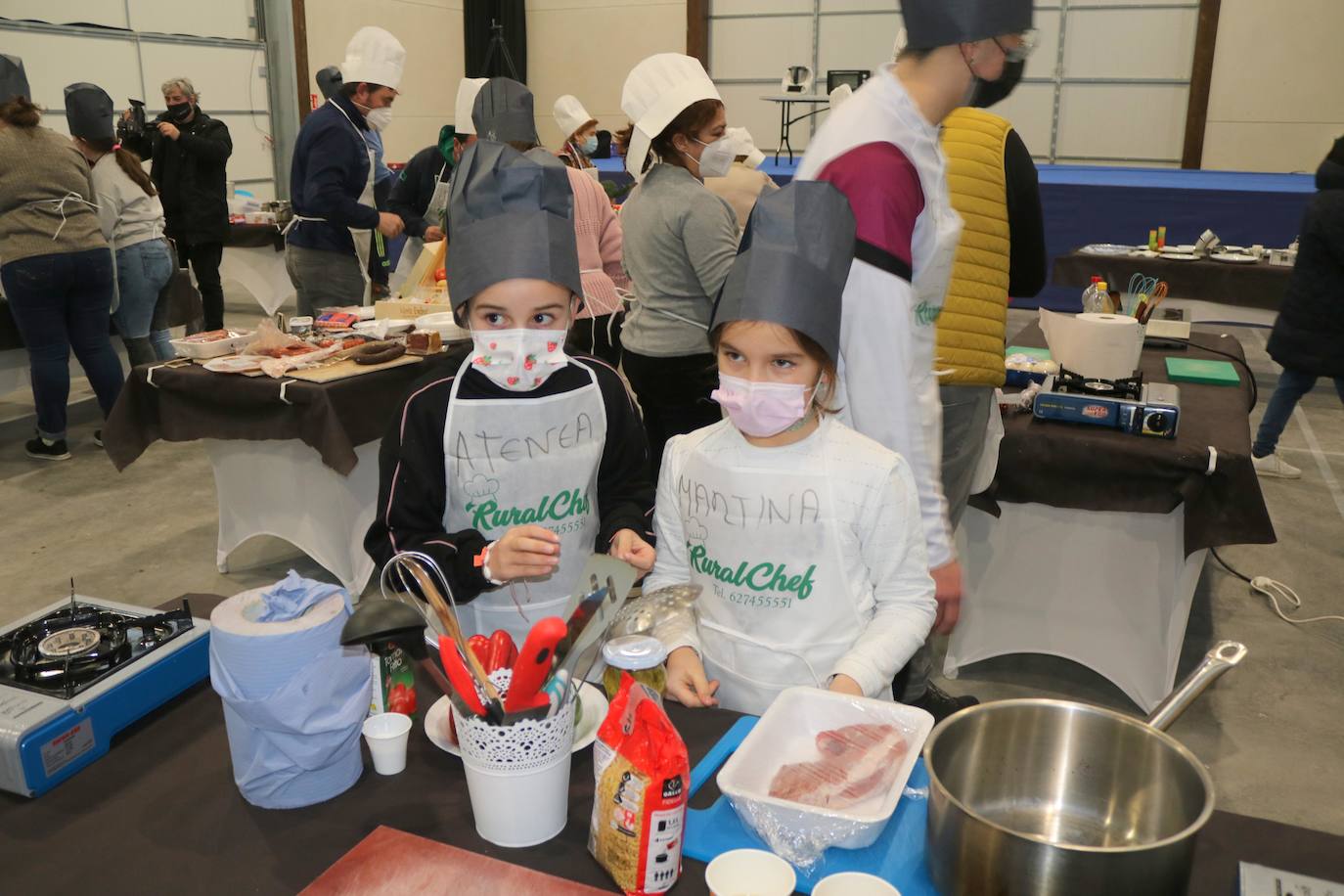 Fotos: Aspirantes a cocineros en Hornillos de Cerrato