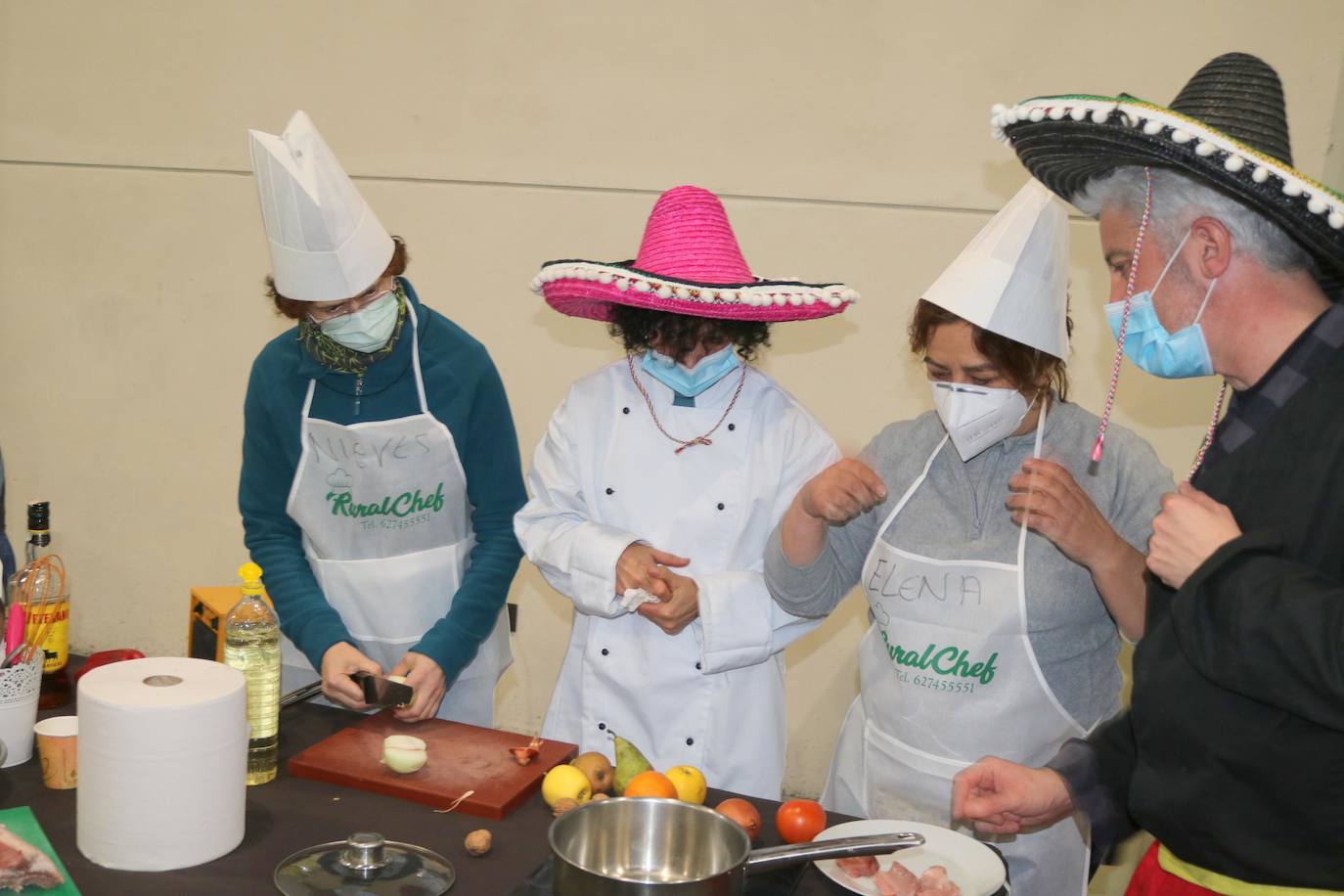 Fotos: Aspirantes a cocineros en Hornillos de Cerrato