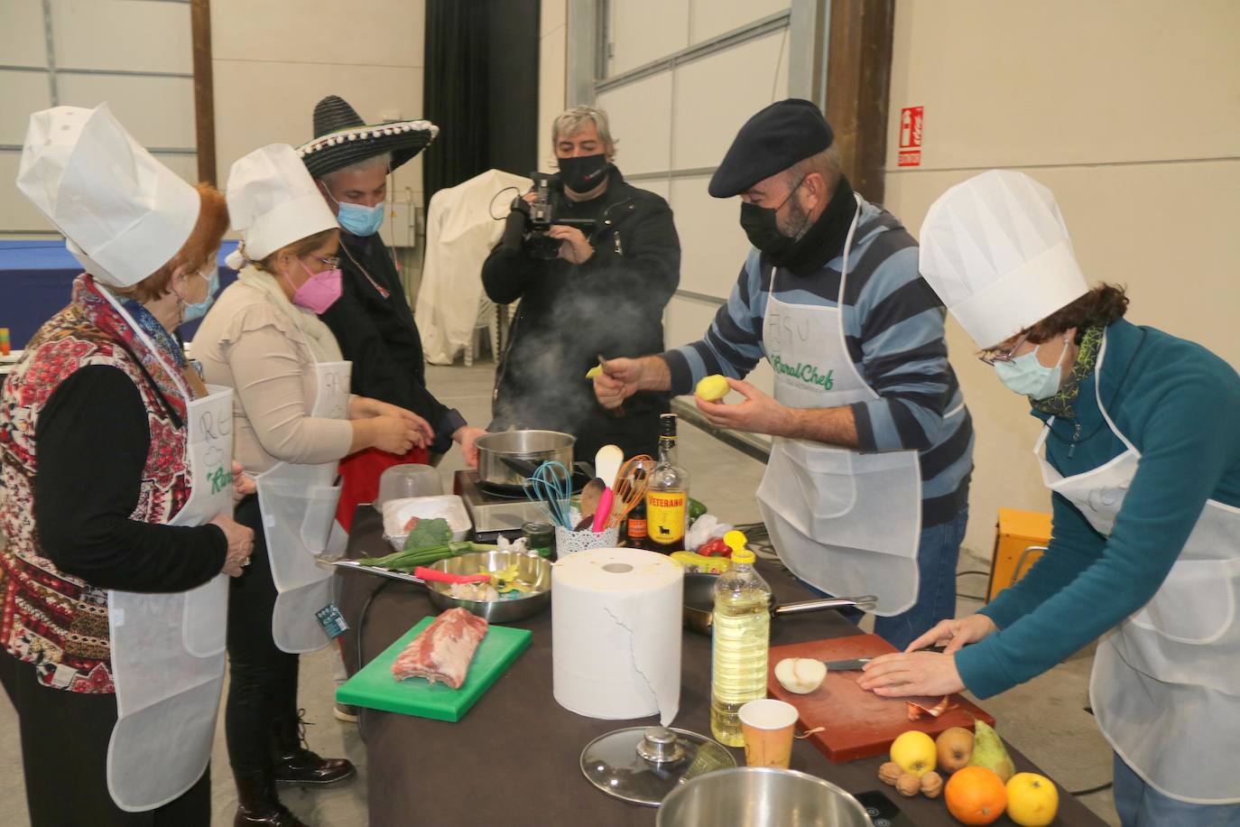 Fotos: Aspirantes a cocineros en Hornillos de Cerrato