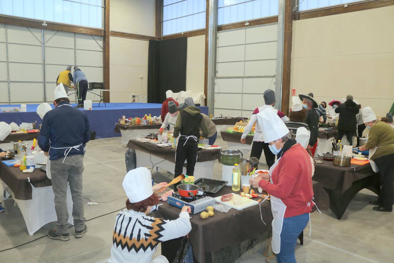 Fotos: Aspirantes a cocineros en Hornillos de Cerrato