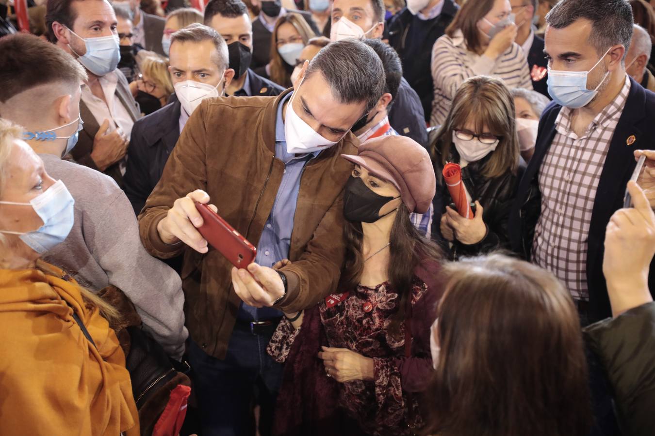 Fotos: Cierre de campaña del PSOE en Valladolid con Pedro Sánchez