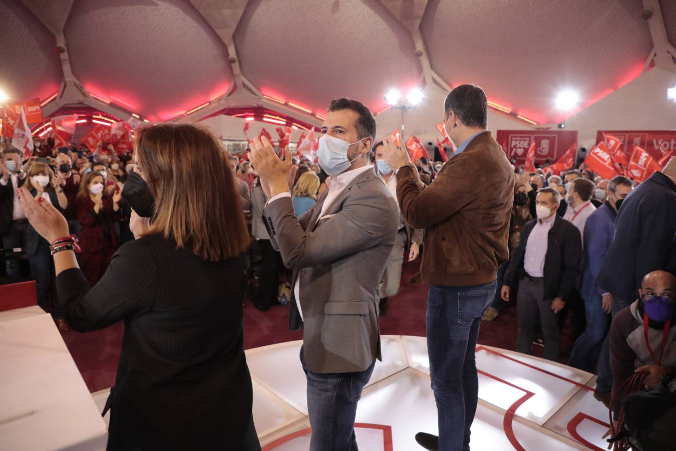 Fotos: Cierre de campaña del PSOE en Valladolid con Pedro Sánchez