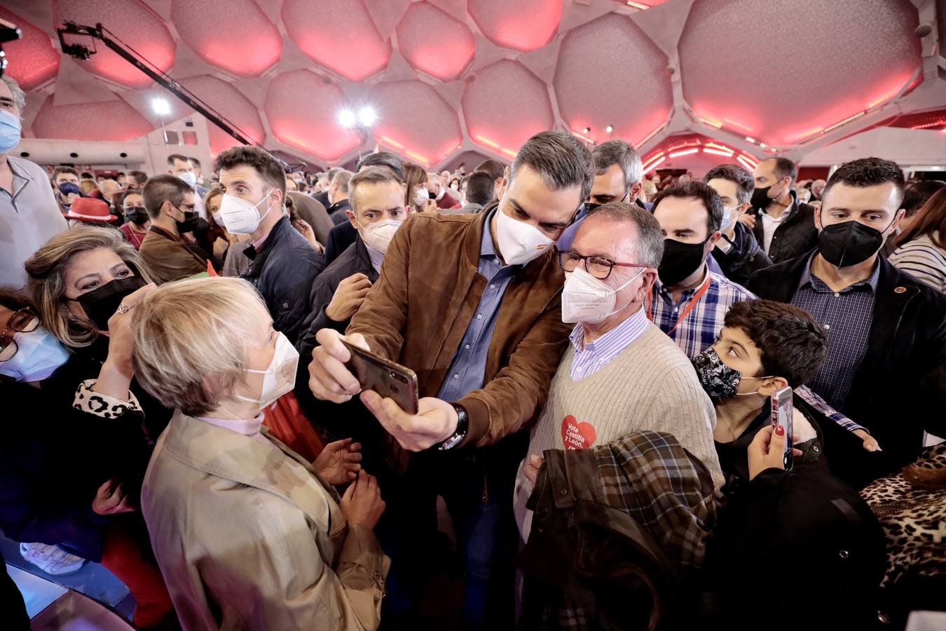 Fotos: Cierre de campaña del PSOE en Valladolid con Pedro Sánchez