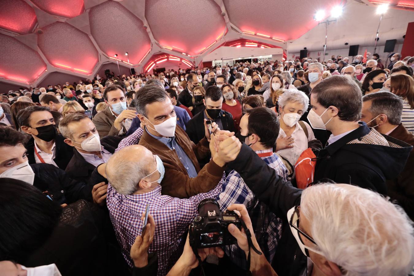 Fotos: Cierre de campaña del PSOE en Valladolid con Pedro Sánchez