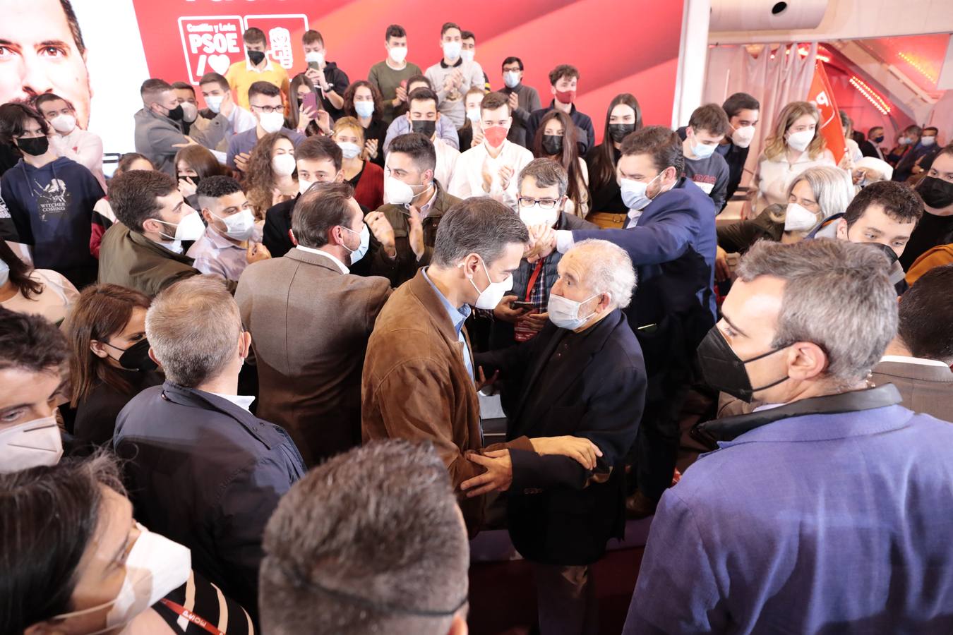 Fotos: Cierre de campaña del PSOE en Valladolid con Pedro Sánchez